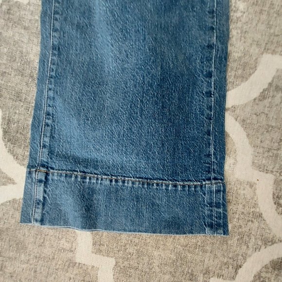GAP jeans Wide Leg Sky High 10/30 L (size 10 Long) NWT - Picture 4 of 10